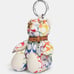 Coach Bear Bag Charm In Rainbow Signature Canvas
