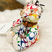 Coach Bear Bag Charm In Rainbow Signature Canvas