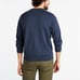 LL Bean Blue V Neck Cotton Cashmere Pullover Sweater XL
