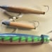 Custom SALTWATER WOOD FISHING LURE Trolling Very Nice Must See
