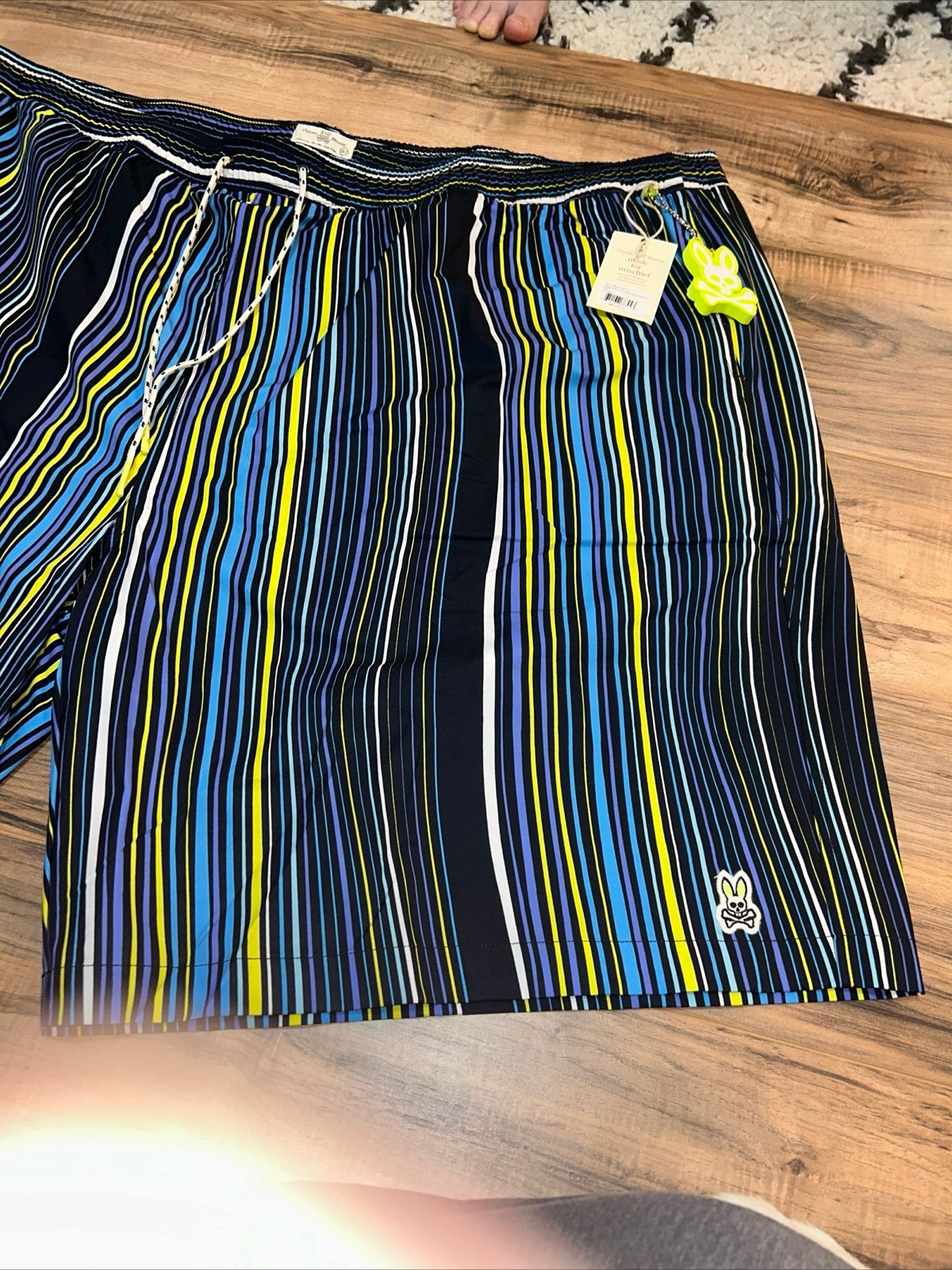 Psycho Bunny Adkins Swim Shorts, Retail 140, MENS 5XLT