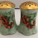Signed salt and pepper shakers Porcelain
