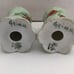 Signed salt and pepper shakers Porcelain