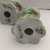 Signed salt and pepper shakers Porcelain