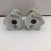 Signed salt and pepper shakers Porcelain