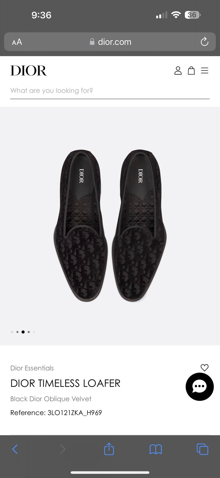 dior loafers