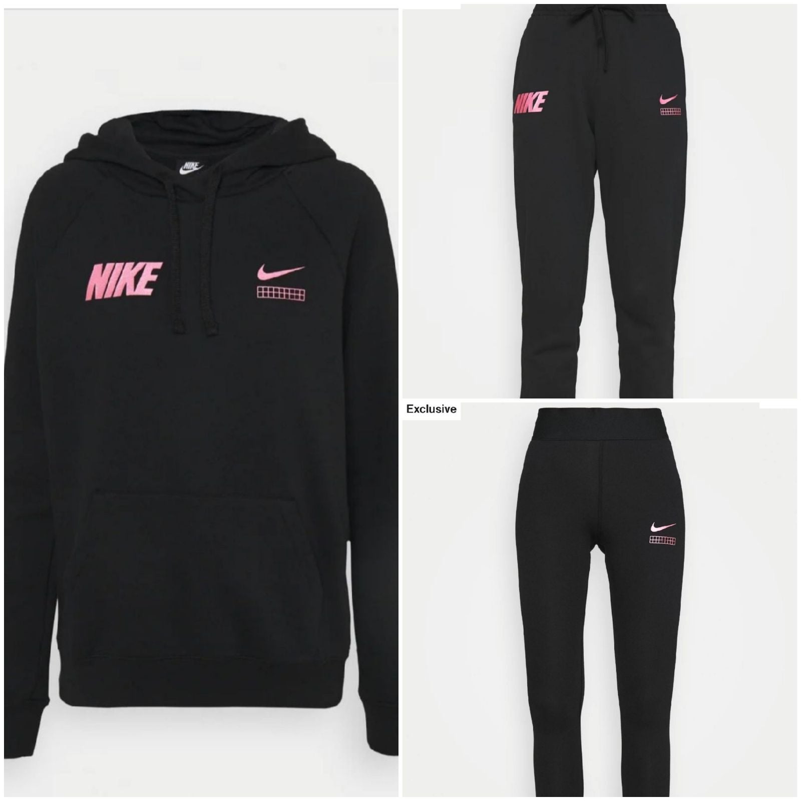 Nike Matching Hoodie, Leggings & Jogger Set