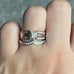 10k genuine diamonds engagement ring sent