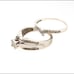 10k genuine diamonds engagement ring sent