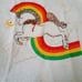 Vintage Cannon Unicorn Rainbow Towel Set RARE LGBTQ+