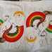 Vintage Cannon Unicorn Rainbow Towel Set RARE LGBTQ+