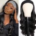 18in Headband Human Hair Wig