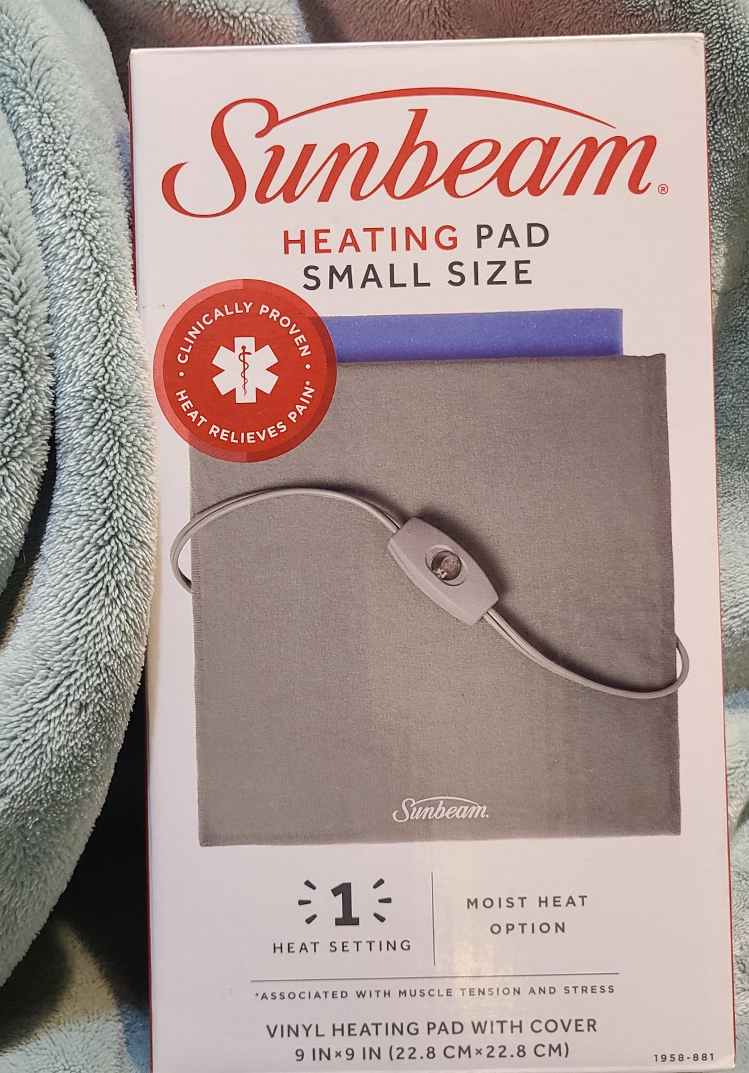 Sunbeam heating pad(NEW)