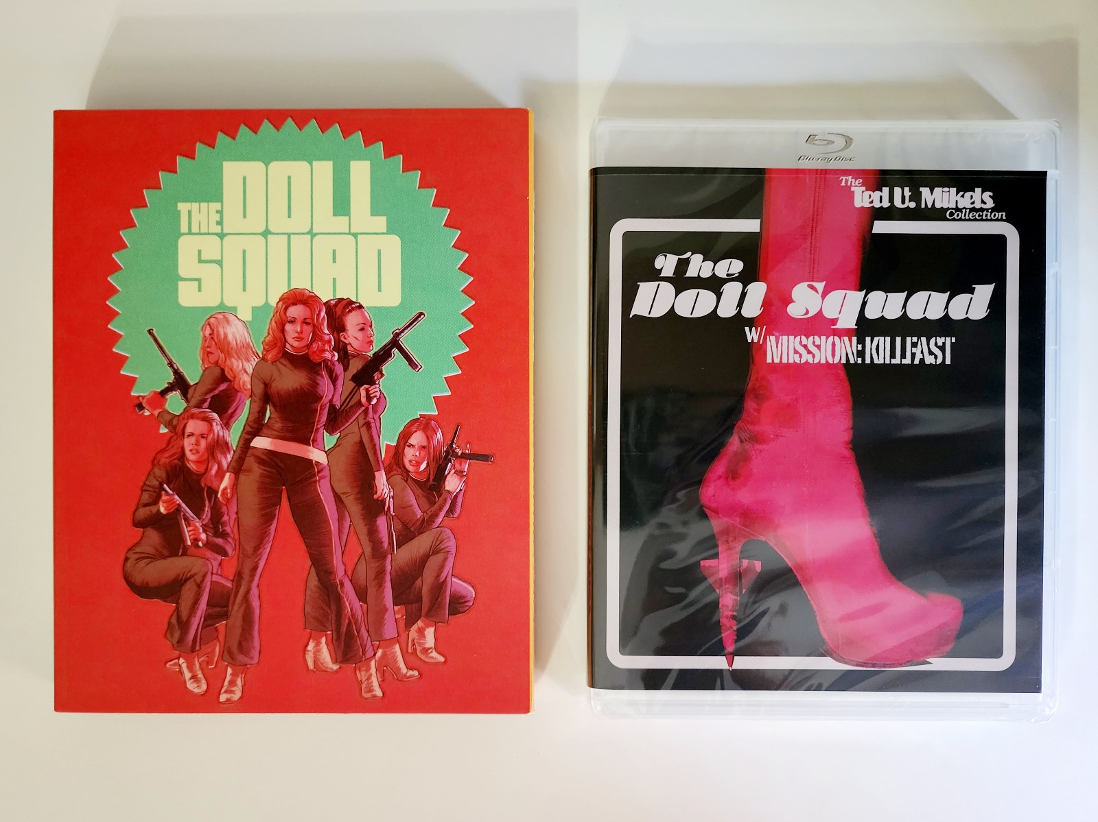 Doll Squad/Mission Killfast Blu Ray w/ Slipcover Sealed New Mint VS Ships in Box