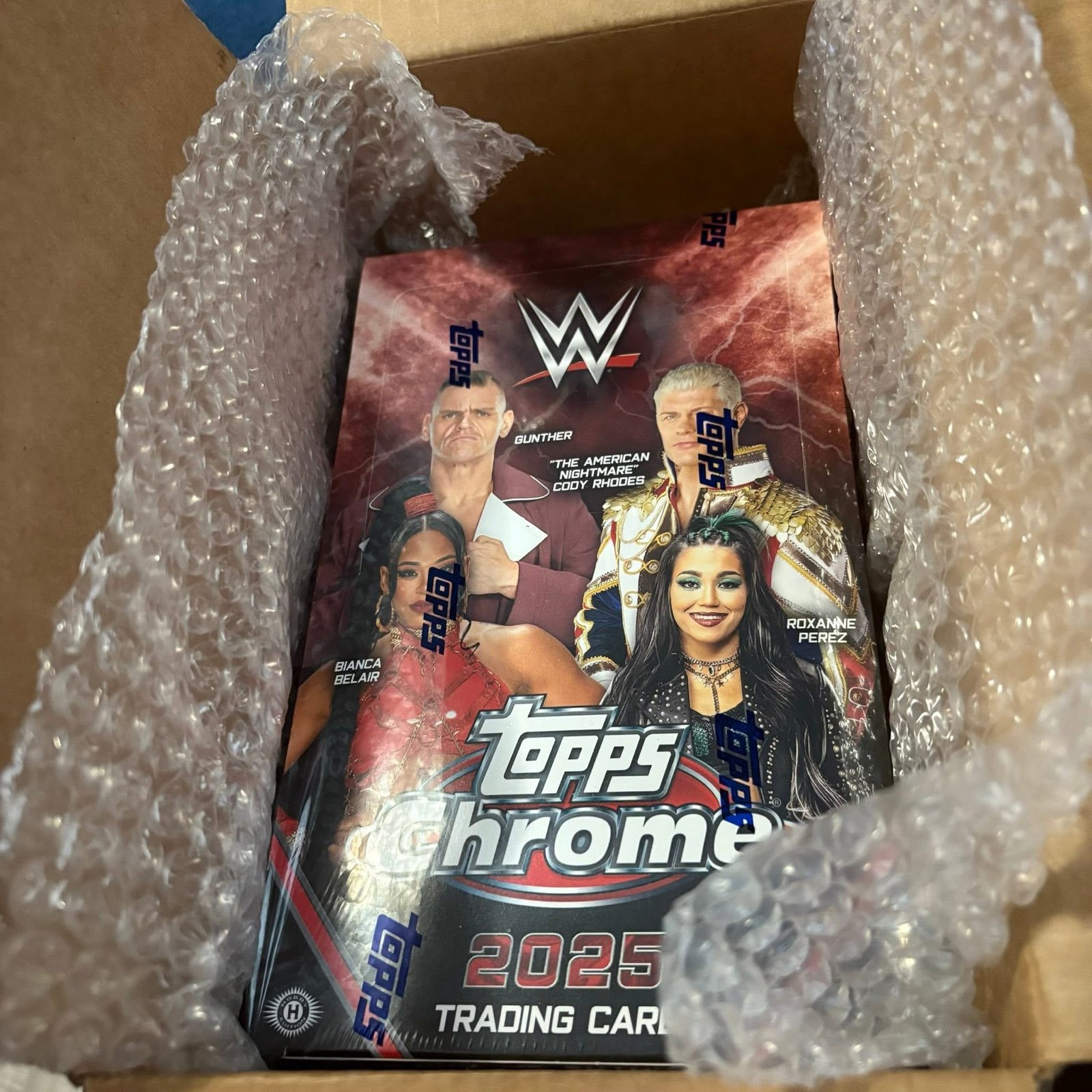Topps WWEChrome 2025 Hobby Box