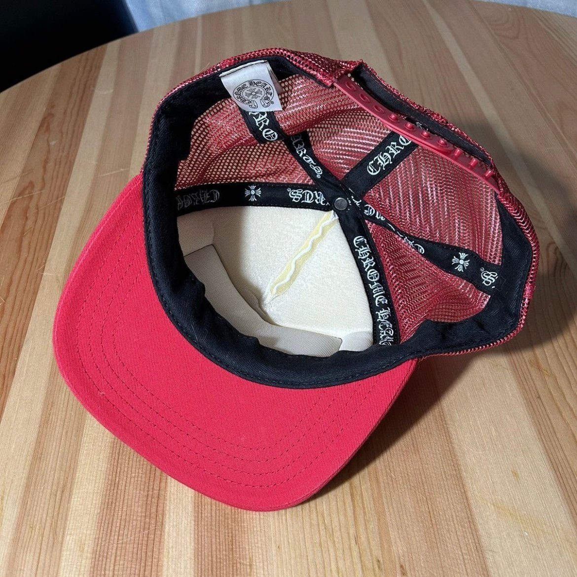 Vintage 1990's Chrome Hearts Hollywood Mesh Back Trucker Hat
