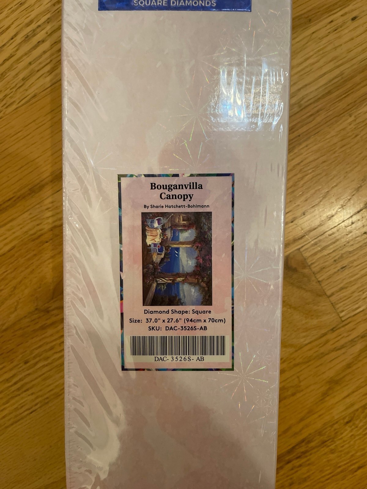 Diamond Art Club new (opened to check contents only). Bouganvillea Canopy DAC.