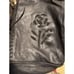 Vintage Women's Hudson Genuine Leather Chaps Motor Cycle Light Black Size Medium