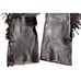 Vintage Women's Hudson Genuine Leather Chaps Motor Cycle Light Black Size Medium