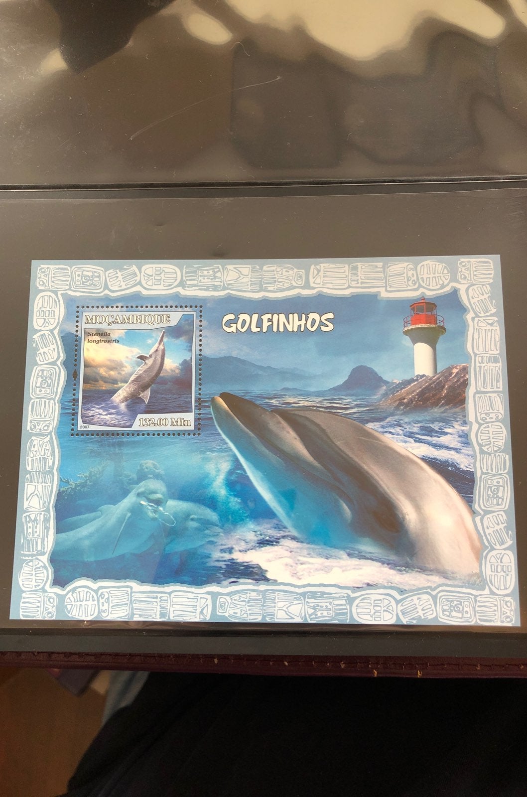 Misc International Stamps With Album