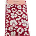 Juicy Couture Home Red/White Leopard Print Bath Rug Set