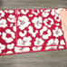Juicy Couture Home Red/White Leopard Print Bath Rug Set