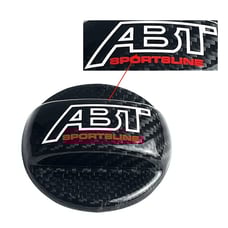 BRAND NEW ABT SPORTSLINE Real Carbon Fiber Gas Fuel Cap Cover For Audi