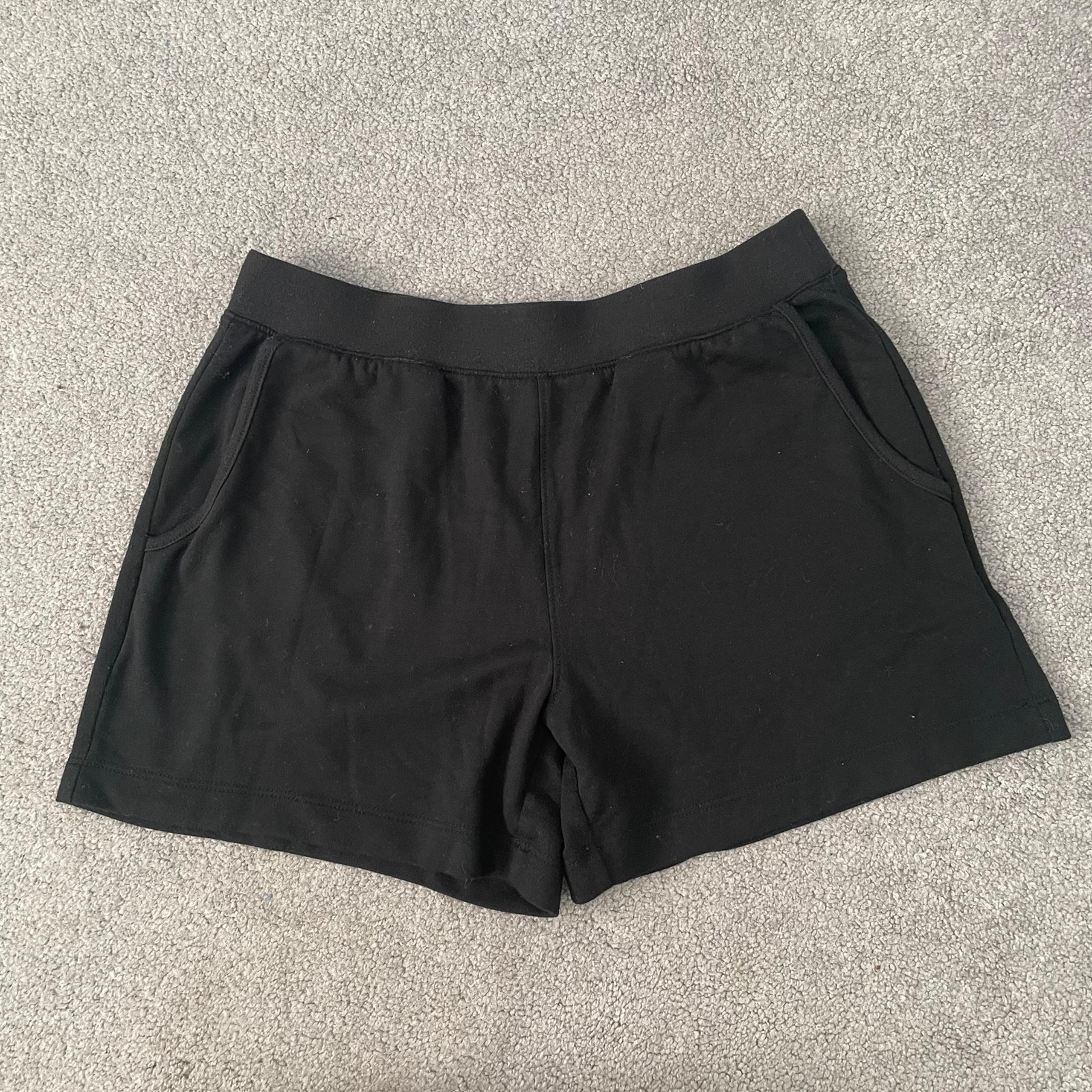 Banana Republic Black Casual Pull-On Pocket Shorts Relaxed Fit Size XS