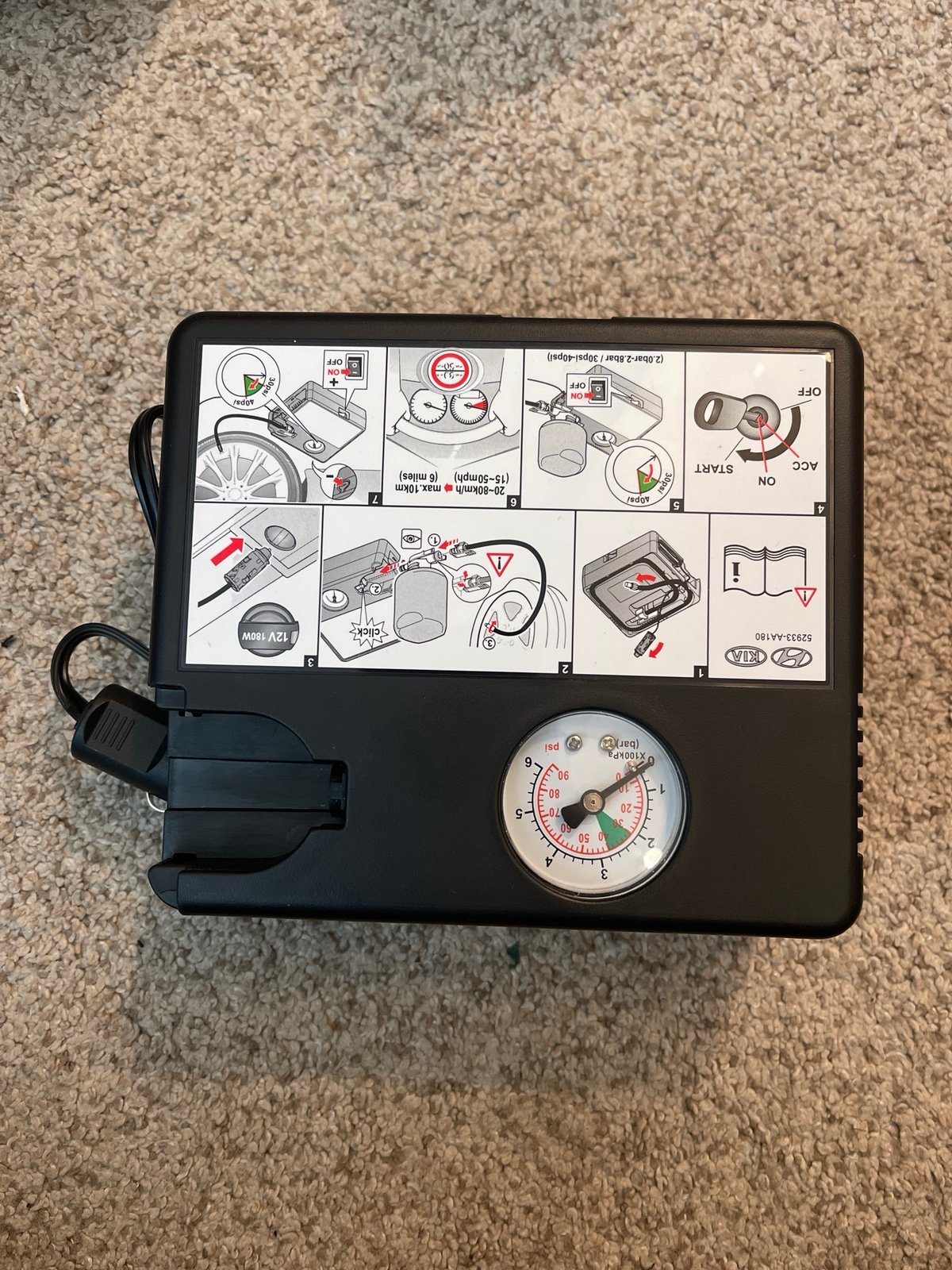 MOBILITY KIT FITS KIA NIRO SG2 EV S 2022 ELECTRIC 150.0KW