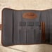 Indian Motorcycle Brown Leather Trifold Organizer Case / Pouch