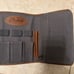 Indian Motorcycle Brown Leather Trifold Organizer Case / Pouch