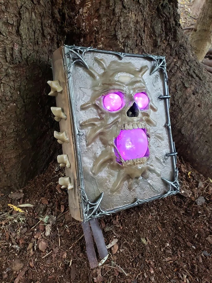 Necromancy of Thay Book Cover Baldur's Gate 3 Cosplay DIY Kit 3D Printed 22 pcs