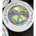 French Paris Street Entertainers Set 4 PC Joan Hansen 7 3/4” Porcelain Plates