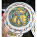 French Paris Street Entertainers Set 4 PC Joan Hansen 7 3/4” Porcelain Plates