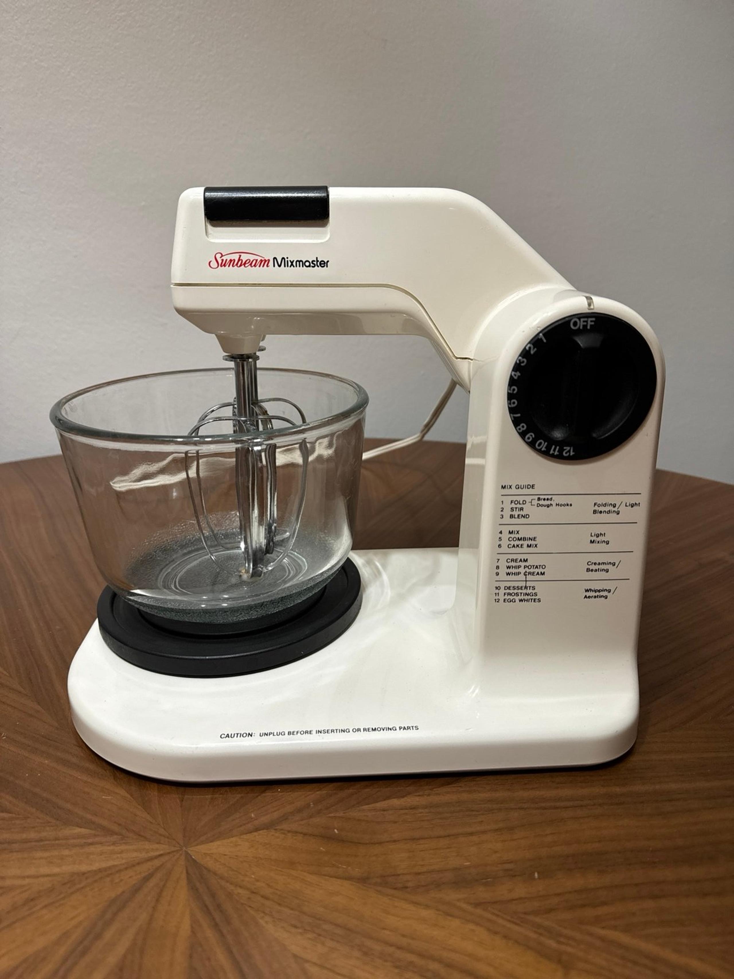 Vintage Sunbeam Mixmaster 12 Speed Stand Mixer