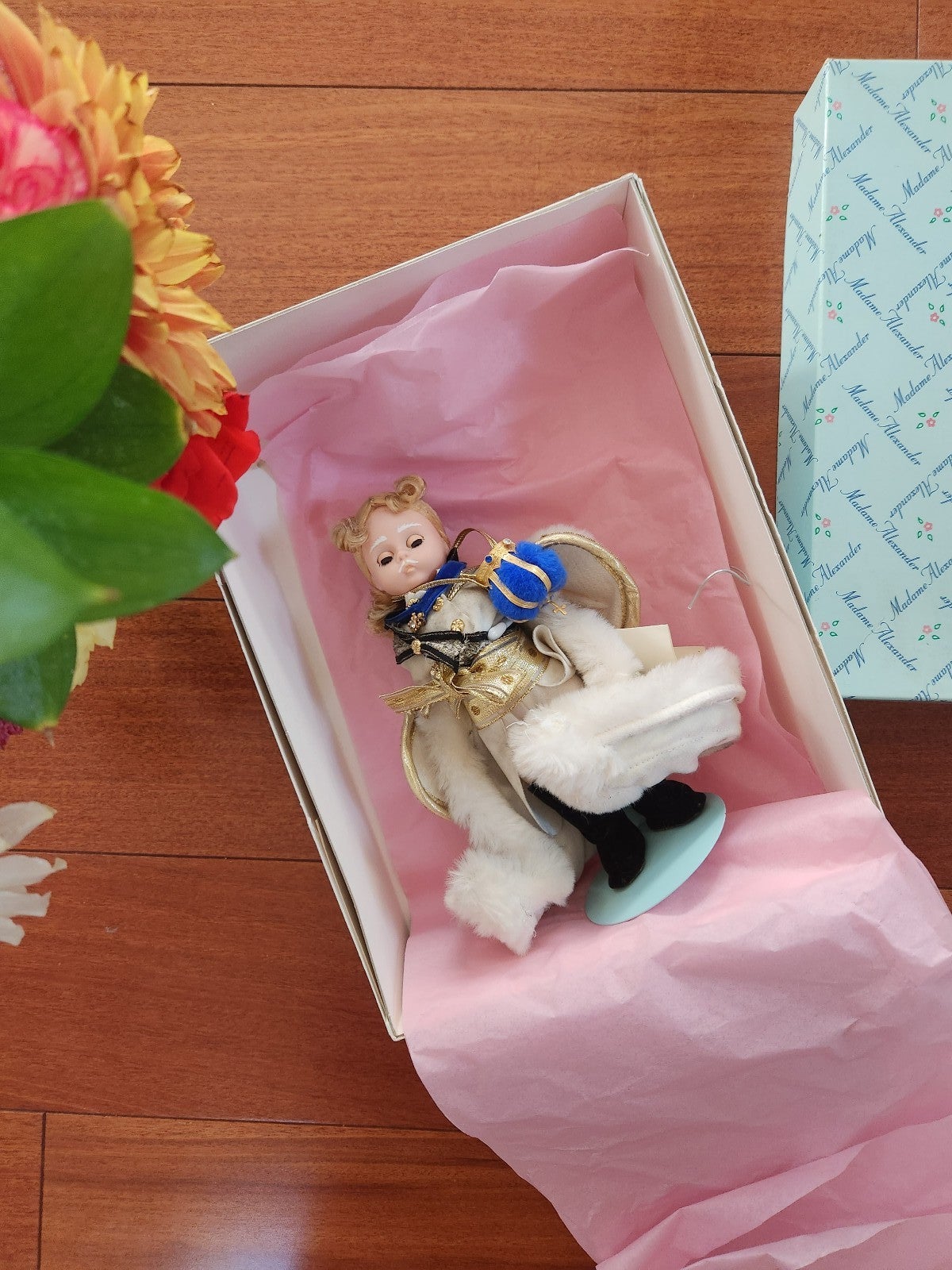 Madame Alexander White King Doll