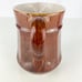 Vintage Pottery Pitcher Farmhouse Decor Bennington Style Brown Glaze Stoneware