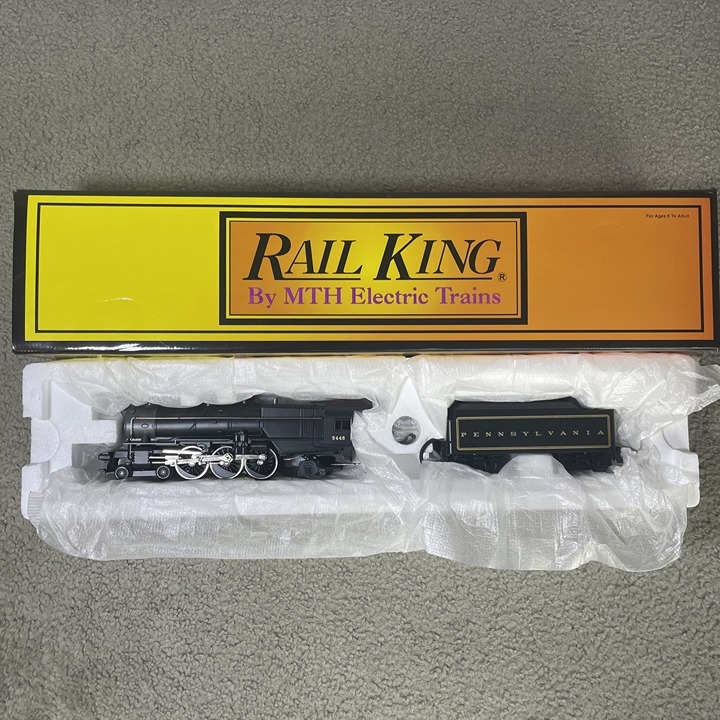 MTH O Gauge Rail King Pennsylvania 4-6-2 K-4s Pacific Steam Engine Three Rail
