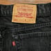 Levi’s 551 Black Denim Pants Relaxed Fit Tapered Leg 18 Short