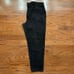 Levi’s 551 Black Denim Pants Relaxed Fit Tapered Leg 18 Short