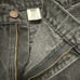 Levi’s 551 Black Denim Pants Relaxed Fit Tapered Leg 18 Short