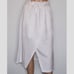 New Without Tag Velevet Heart Zenya Gathered Waist Cotton Linen Tie Belt Skirt