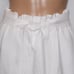 New Without Tag Velevet Heart Zenya Gathered Waist Cotton Linen Tie Belt Skirt