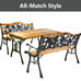 Patio Park Garden Bench Porch Path Chair Furniture