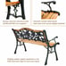 Patio Park Garden Bench Porch Path Chair Furniture