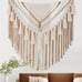 Walll Hanging 47 Wx 55 L Brown Macrame Wall Decor Boho Panels Handmade Yarn Wa