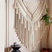Walll Hanging 47 Wx 55 L Brown Macrame Wall Decor Boho Panels Handmade Yarn Wa