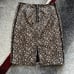White House Black Market Leopard Print Pencil Skirt