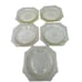 Anchor Hocking Princess 5 Bread and Butter Plates Topaz Yellow Canary