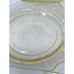 Anchor Hocking Princess 5 Bread and Butter Plates Topaz Yellow Canary